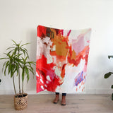 Original Art Throw by Megan Walsh - A