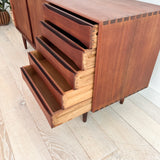 Solid Teak Credenza by Johannes Aasbjerg