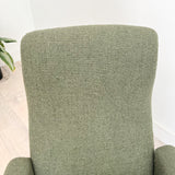 Mid Century High Back Swivel Chair