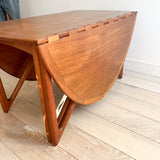 Niels Koefoed Gateleg Teak Dining Table