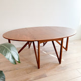 Niels Koefoed Gateleg Teak Dining Table