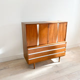 American of Martinsville Highboy Dresser