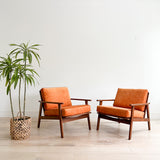 Pair of Mid Century Yugoslavian Lounge Chairs