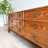 Henredon 9 Drawer Low Dresser