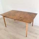 Mid Century Dining Table w/ 2 Leaves
