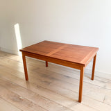 Danish Teak Expandable Dining Table