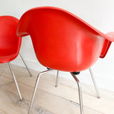 Pair of Tech Fab Vintage Fiberlgass Chairs
