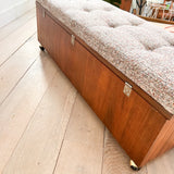 Lane Cedar Chest w/ New Upholstery