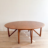 Niels Koefoed Gateleg Teak Dining Table