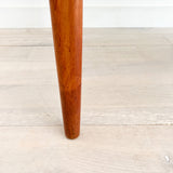 Danish Teak Dining Table w/ 2 Leaves