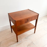 Mid Century Walnut Nightstand