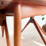 Niels Koefoed Gateleg Teak Dining Table