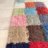 Shag Multi-Color Sample Rug