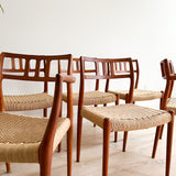 Set of 6 Niels Moller Chairs #79 and #64