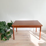 Danish Teak Expandable Dining Table