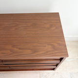 Mid Century Bassett Low 9 Drawer Dresser