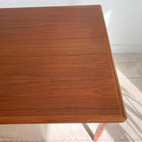 Danish Teak Expandable Dining Table