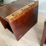 Pair of Brutalist Style Lane End Tables