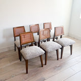 Set of 6 Hibriten Dining Chairs - New Upholstery