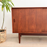 Solid Teak Credenza by Johannes Aasbjerg