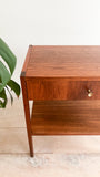 Mid Century Walnut Nightstand