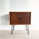 Mini Mid Century Media Cabinet