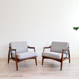 Pair of Lawrence Peabody Lounge Chairs
