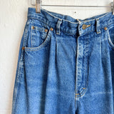 VTG Lee Pleat Front Jeans - 27x28