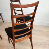 Set of 4 LIs Dining Chairs by Niels Koefoed