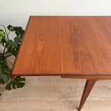 Teak and Rosewood Dining Table