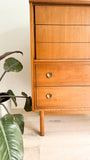 Mid Century Dixie Highboy Dresser