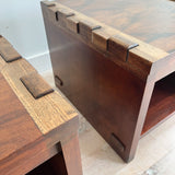 Pair of Brutalist Style Lane End Tables