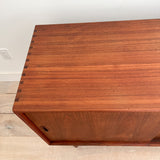 Solid Teak Credenza by Johannes Aasbjerg