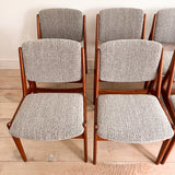 Set of 10 Arne Vodder Teak Dining Chairs