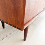 Solid Teak Credenza by Johannes Aasbjerg