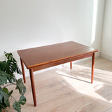 Danish Teak Expandable Dining Table