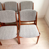 Set of 10 Arne Vodder Teak Dining Chairs