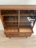 Stanley Walnut Hutch