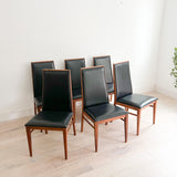 Set of 6 Walnut Dillingham Dining Chairs