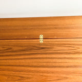 Danish Teak Flip Top Desk