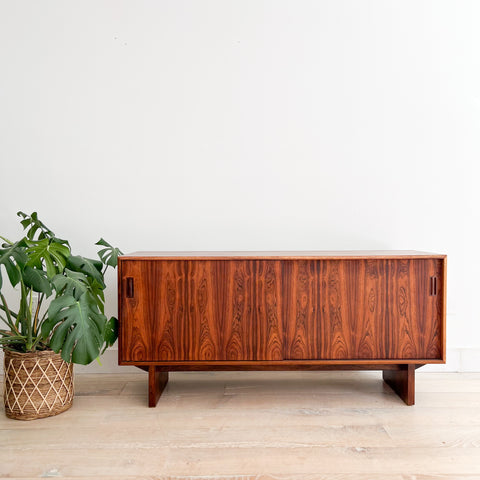 Mid Century Rosewood Media Cabinet/Credenza