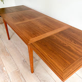 Danish Teak Expandable Dining Table