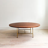 Rosewood Coffee Table w/ Paul McCobb Base