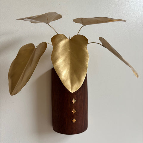 Calathea Crocata Wall Sculpture v.3