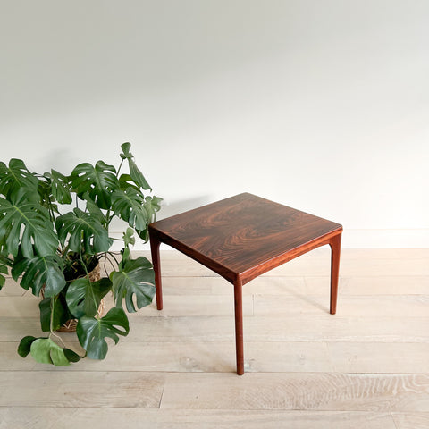 Rosewood Side Table by Henning Kjaernulf