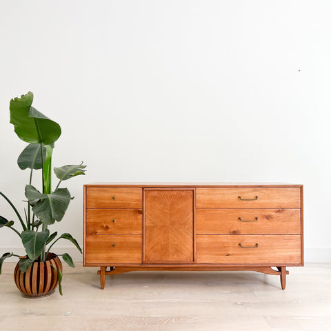 vintage kroehler dresser Kroehler 9 Drawer Dresser – Atomic Furnishing & Design
