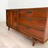 United 9 Drawer Low Dresser