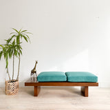 Mid Century Bench w/ Cushions by Hibriten