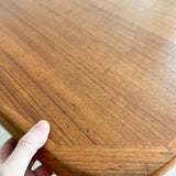 Danish Teak Dining Table w/ Butterfly Leaf