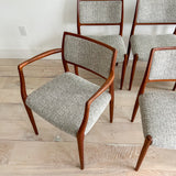 Set of 6 Moller Dining Chairs - New Upholstery